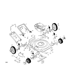 917.387620 Tipo 0 Es-lawn Mower