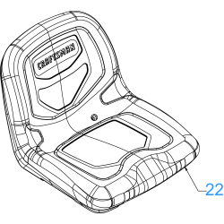 CMXGRAM203301 Tipo 2020 Es-riding Mower