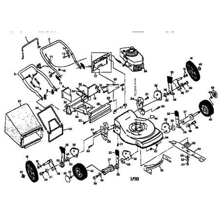 917.387300 Type 0 Rotary Mower