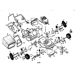 917.387301 Type 0 Rotary Mower 1 Unid.