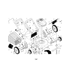 917.388133 Tipo 0 Es-lawn Mower