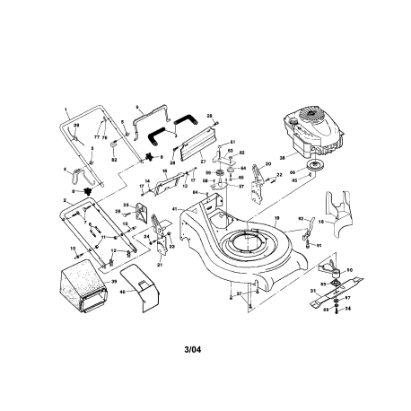 917.377664 Type 0 Lawn Mower