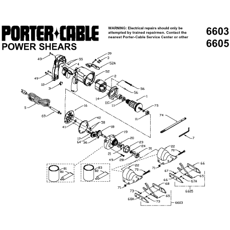 6605 Type 1 Shear