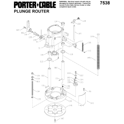 7538 Type 1 Plunge Router 10 Unid.