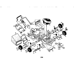 917.386411 Type 0 Rotary Mower 1 Unid.