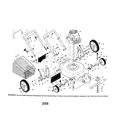 917.388840 Type 0 Rotary Mower 1 Unid.