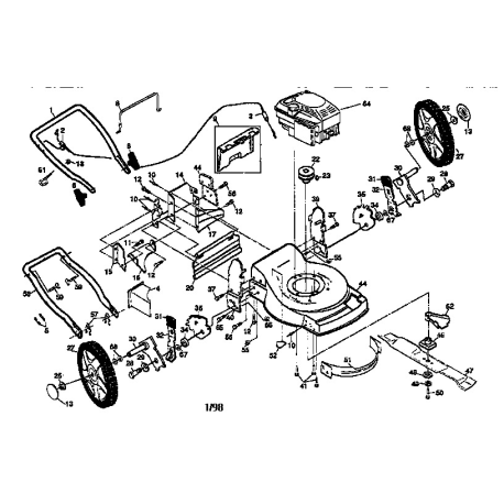 917.37755A Type 0 Rotary Mower