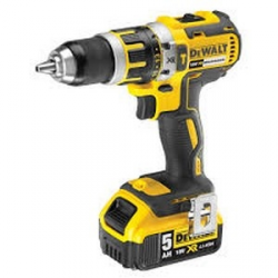 DCD795P2 HAMMER/DRILL/DRIVER "BRUSHLESS" 18v; 5,0Ah; 0-600/2000 rpm; 13mm; CASE