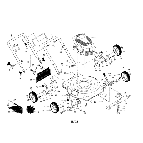 917.385125 Tipo 0 Es-lawn Mower