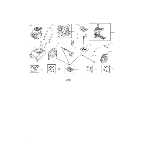 580.752910 Type 0 Pressure Washer