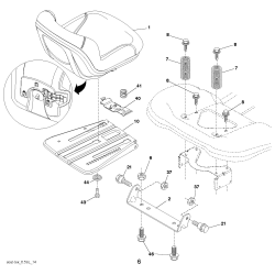 917.203831 Tipo 0 Es-lawn Tractor