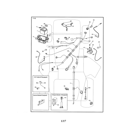 917.203910 Tipo 0 Es-lawn Tractor