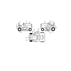 917.270821 Tipo 0 Es-lawn Tractor