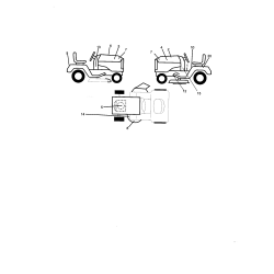 917.271632 Tipo 0 Es-lawn Tractor