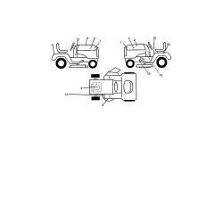 917.271634 Tipo 0 Es-lawn Tractor