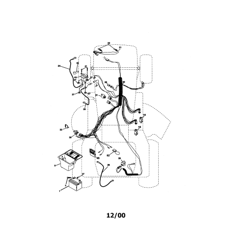 917.272050 Tipo 0 Es-lawn Tractor