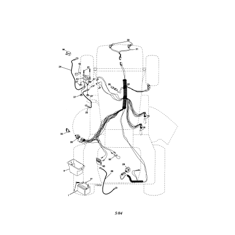 917.273397 Tipo 0 Es-lawn Tractor