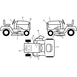 917.273941 Tipo 0 Es-lawn Tractor