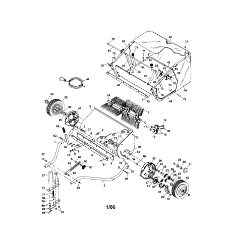 486.24222 Tipo 0 Es-lawn Sweeper