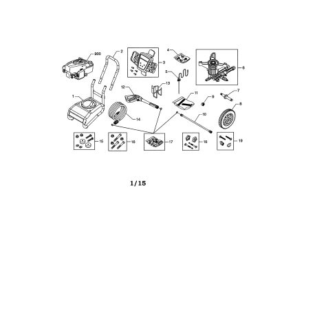 580.754930 Type 0 Pressure Washer