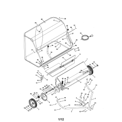 486.242223 Type 0 Lawn Sweeper 1 Unid.