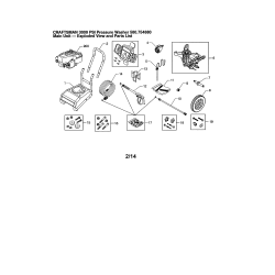 580.754880 Type 0 Power Washer 1 Unid.