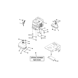 917.271090 Tipo 0 Es-lawn Tractor