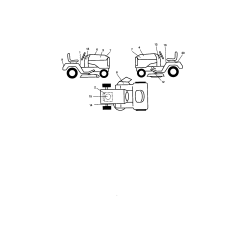 917.271641 Tipo 0 Es-lawn Tractor