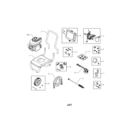 580.752060 Type 0 Pressure Washer