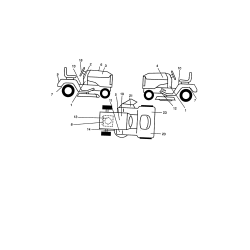 917.273011 Tipo 0 Es-lawn Tractor