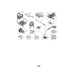 580.752440 Type 0 Power Washer 1 Unid.