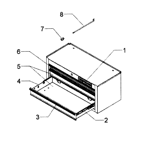 706.377100 Type 0 Tool Chest