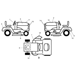 917.203911 Tipo 0 Es-lawn Tractor