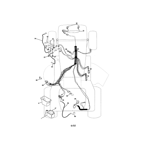 917.271654 Tipo 0 Es-lawn Tractor