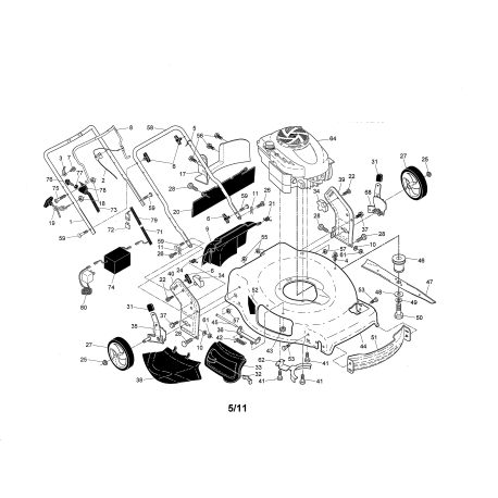 917.376240 Type 0 Rotary Mower