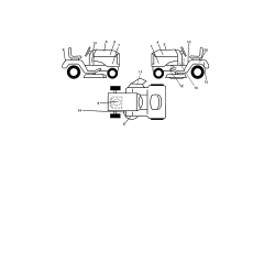 917.271650 Tipo 0 Es-lawn Tractor