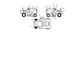 917.272051 Tipo 0 Es-lawn Tractor