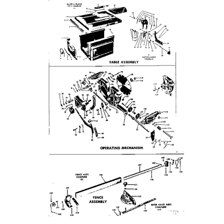 113.23832 Type 0 Bench Saw