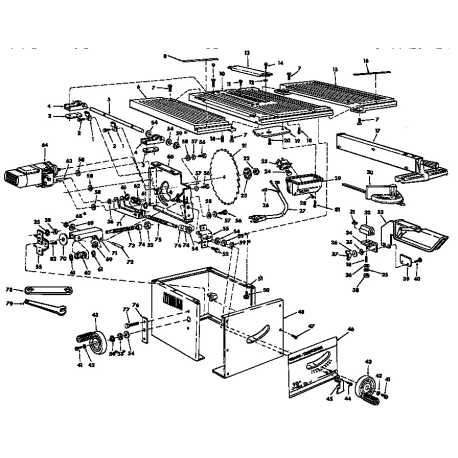 113.221720 Type 0 Table Saw