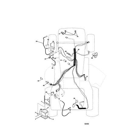 917.272280 Tipo 0 Es-lawn Tractor