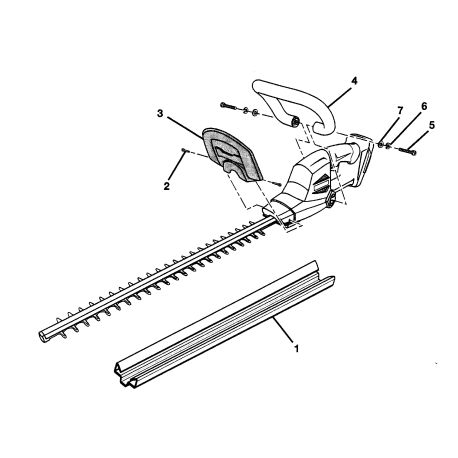 315.CR2600 Type 0 Hedge Trimmer