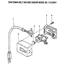 113.X225941 Type 0 Disc Sander