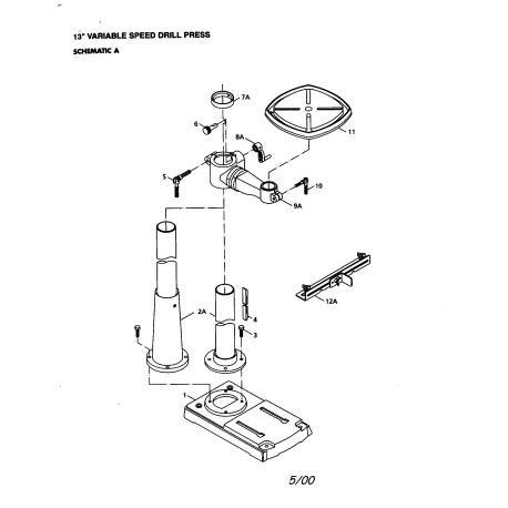 137.229130 Tipo 0 Es-drill Press