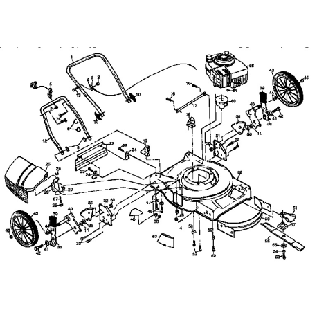 917.372810 Tipo 0 Es-lawn Mower