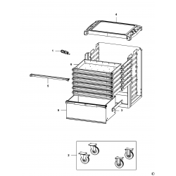 E010194 Type 1 Carrello Porta-attrezzi