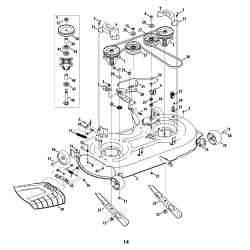 247.270380 Tipo 0 Es-lawn Tractor