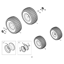 247.270380 Tipo 0 Es-lawn Tractor