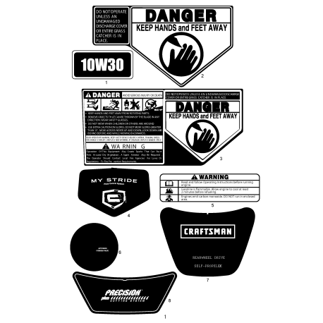 247.375910 Type 0 Lawn Mower