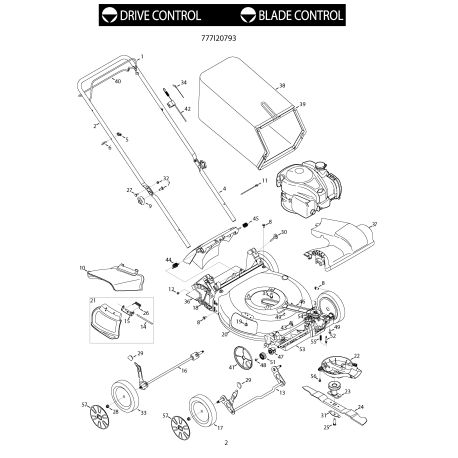 247.377001 Tipo 0 Es-lawn Mower