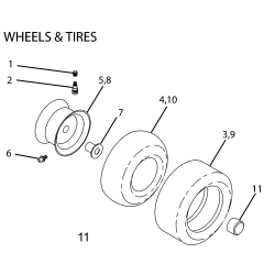 917.991090 Tipo 0 Es-lawn Tractor